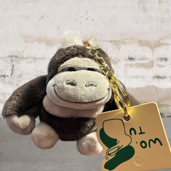 Accessories - Soft Plush Gorilla Keychain Bagcharm NWT